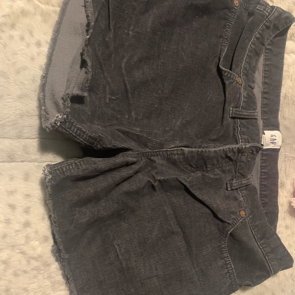 Gap corduroy dark grey shorts - Picture 2 of 3